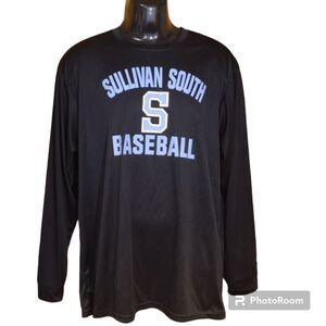 BSN Sports Sullivan South Baseball Shirt Black Sz XL
